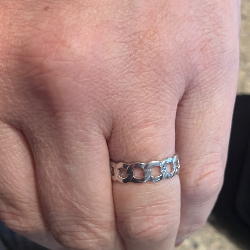 Stylish Silver Chain Band